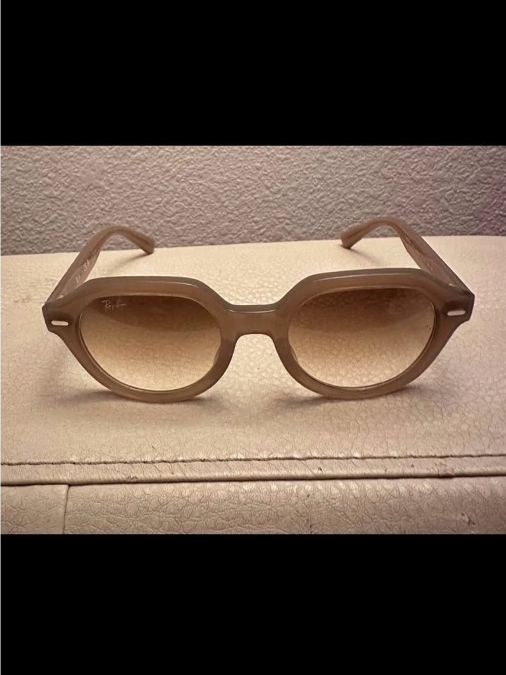 Ray-Ban GINA Sunglasses in Turtledove and Brown (RB4399)